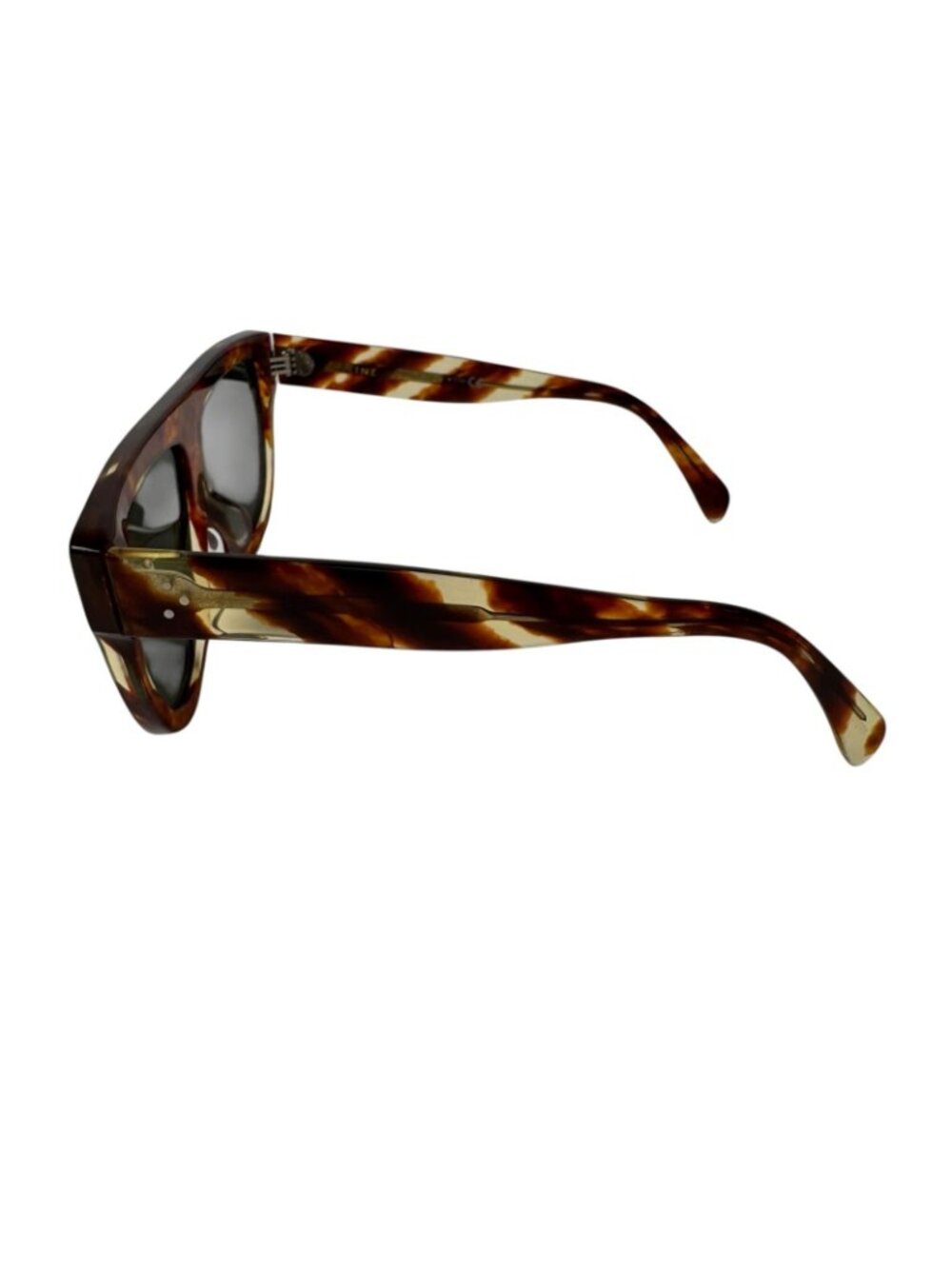Celine Tortoiseshell Sunglasses 150 No Degree Eyewear - Picture 3 of 7